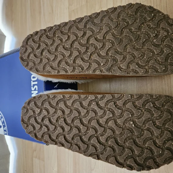 Birkenstock Natural Cork Leather Shoes - Picture 3 of 8